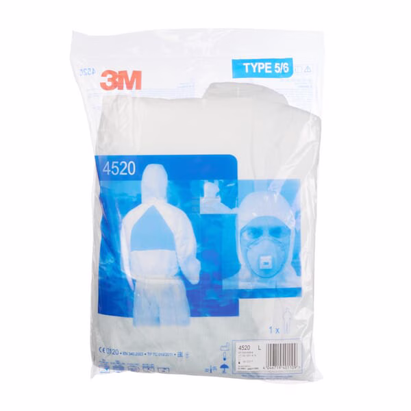 Mono desechable, blanco, 2XL, de 3M 9 Mono desechable, blanco, 2XL, de 3M