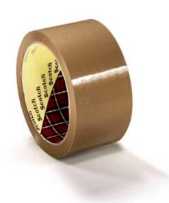 Scotch® Box sealing tape 371, white, 50mm x 66m, 6pcs