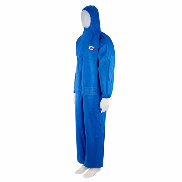 Mono desechable, azul, L, de 3M 5 Mono desechable, blanco, 3XL, de 3M