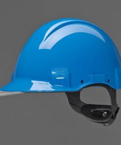 Casco de seguridad G3001, pomo giratorio azul