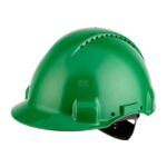 Casco protector verde G3000
