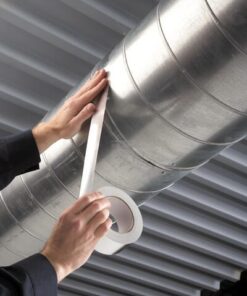 Cinta de aluminio 1436 F, plateada 50 mm x 50 mm 5 Cinta de aluminio 1436 F, plateada 50 mm x 50 mm