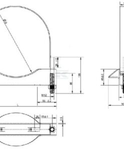 R. de cinta sujeción 246mm