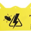 Señal de advertencia 1 de cerca eléctrica