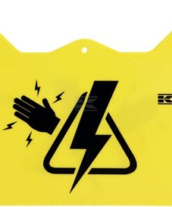 Señal de advertencia Precaución Cercado eléctrico