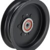 (c) pulley, flat idle