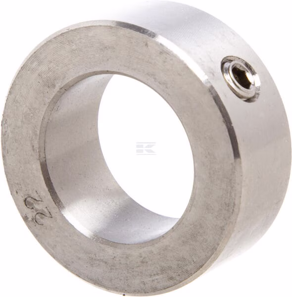 Collarín de cierre 22x36x14 mm, acero inox. A2 1 Collarín de cierre 22x36x14 mm, acero inox. A2