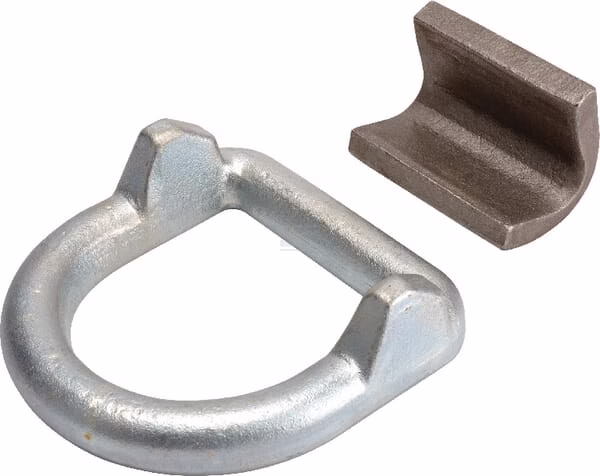 Lug 132x39mm zinc-plated to weld