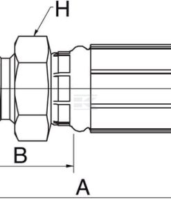 Racor pres. DN16-5/8 BSPP