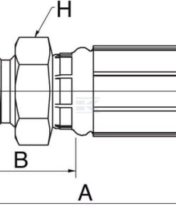 Racor pres. DN6-3/8 BSPP