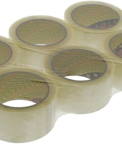 Cinta Scotch® 371, transparente, 50mm x 66m.(6 rollos)