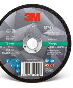 Disco de corte, plateado, 75x0,9x10mm, T41, PN51767 3M™