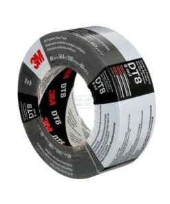 Cinta americana mutiuso, DT8, negra 48 mm x 54,8 m