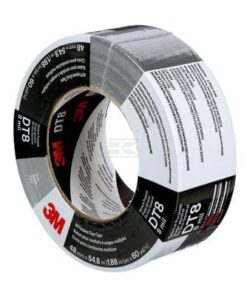 Cinta americana multiuso, DT8, negra 48 mm x 22,9 m