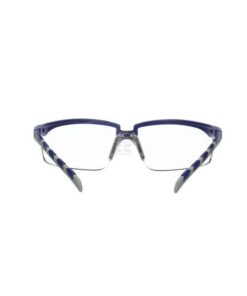 Gafas de seguridad Solus 2000, patillas azul/gris, anti-empañamiento/anti-rayadura, lentes transparentes