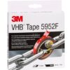 Cinta VHB™, 5952 F, negra, 19 mm x 3 m 35 Cinta VHB™, 5952 F, negra, 19 mm x 3 m