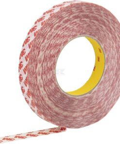 Cinta adhesiva de doble cara GPT-020F, transparente, 19 mm x 50 m, 0,2 mm
