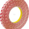 Cinta adhesiva de doble cara, 50 m x 12 mm, GPT-020F, 3M