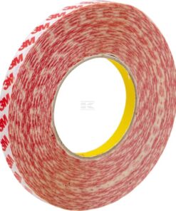 Cinta adhesiva de doble cara GPT-020F, transparente, 12 mm x 50 m, 0,2 mm