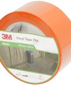 Cinta de vinilo 764, naranja, 50mm x 33m