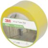 Cinta de vinilo 764, amarilla, 50 mm x 33 M
