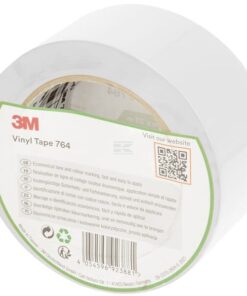 Cinta de vinilo 764, blanco, 50mm x 33m