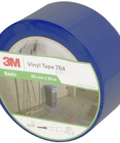 Cinta de vinilo 764, azul, 50mm x 33m