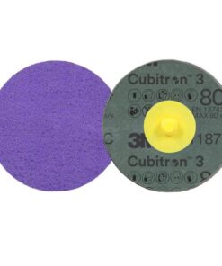 Disco de fibra Cubitron™ 3 Roloc™ 1187C, 76mm K80