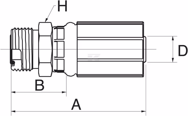 Racor pres. DN13-1" ORFS 4 Racor pres. DN13-1" ORFS