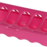 Feed trough 20x9cm pink