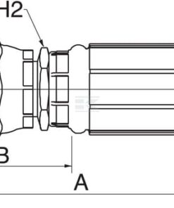 Racor pres. DN13-7/8 SAE