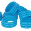 Gomas espirales, Ø16 mm 20 uds., azul