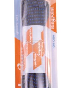 Cordón redondo negro azul 150 cm