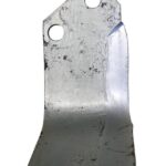 Cuchilla rotavator 180x138x80 mm 10 mm de grosor, válida para Howard