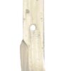 Cuchilla rotavator 273x105x40 mm, 8 mm de grosor, válida para Howard 2 Cuchilla rotavator 273x105x40 mm, 8 mm de grosor, válida para Howard