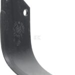 Cuchilla rotavator 210x135x80 mm, 7 mm de grosor, válida para Howard