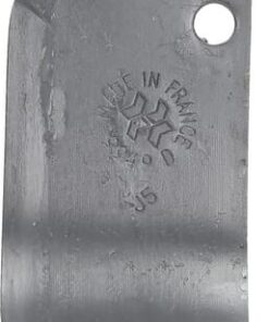 Cuchilla rotavator 210x135x80 mm, 7 mm de grosor, válida para Howard
