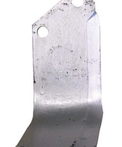 Cuchilla rotavator 180x135x80 mm, 7 mm de grosor, válida para Howard