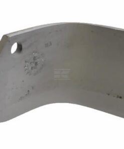 Cuchilla rotavator 202x145x105 mm 10 mm de grosor, válida para Howard