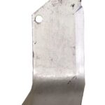 Cuchilla rotavator 180x135x80 mm, 7 mm de grosor, válida para Howard