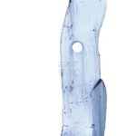 Cuchilla rotavator 290x105x40 mm, 8 mm de grosor, válida para Howard