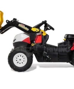 Tractor a pedales, Steyr 6300 TERRUS CVT con cargador frontal y ruedas neumáticas