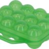 Caja transporte huevos, 12 huevos, verde