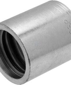 Casquillo Ø60x75.8mm DN40 zincado, pasivado blanco, Gates