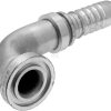 Racor pres. DN32+47,6 brida 90°