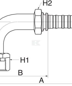 Racor pres. DN25-1
