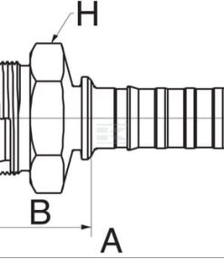 Racor pres. DN20-M36x1,5