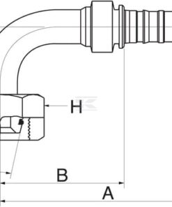 Racor pres. 90° DN13-M24x1,5