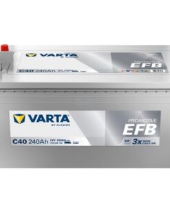 Batería, 12V 240Ah 1200A, C40 VARTA Dynamic EFB