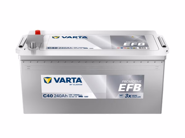Batería, 12V 240Ah 1200A, C40 VARTA Dynamic EFB 1 Batería, 12V 240Ah 1200A, C40 VARTA Dynamic EFB
